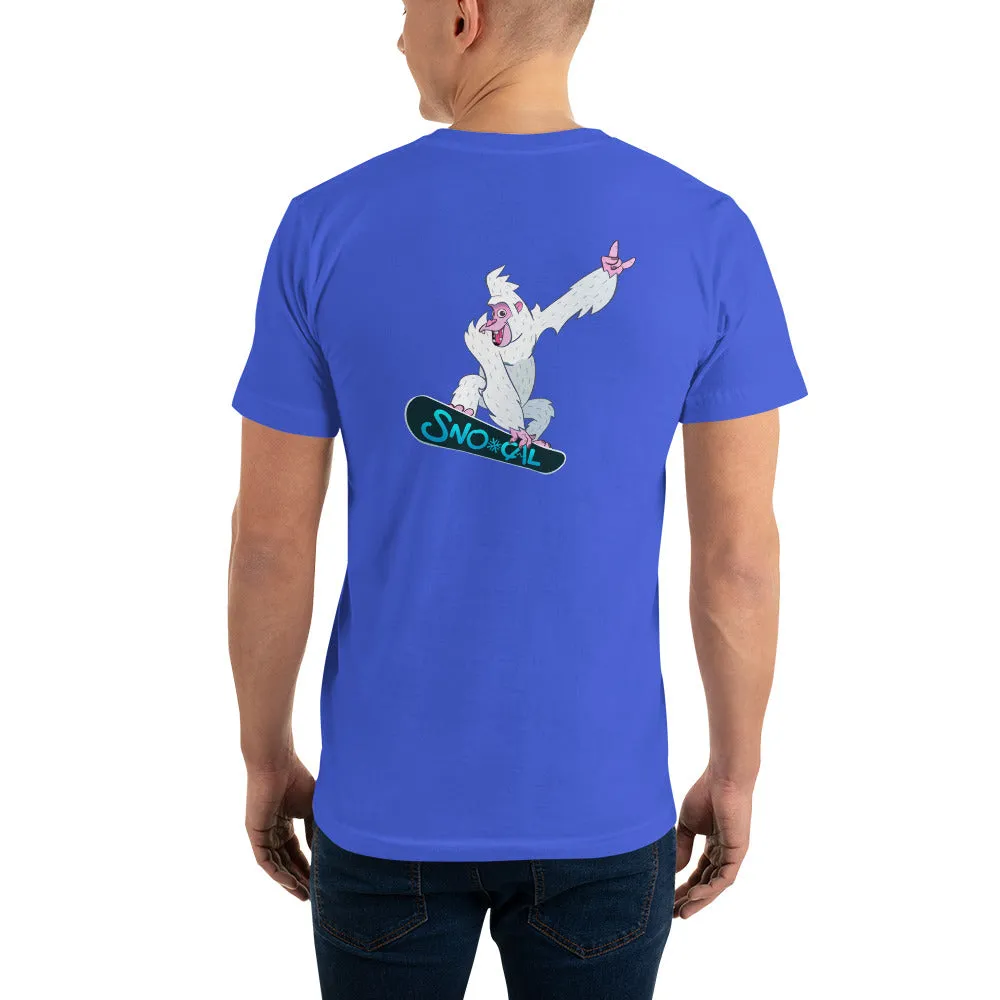 Sno Cal™ Snorilla air grab snowboard t-shirt