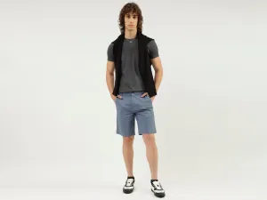 Solid Slim Fit Shorts