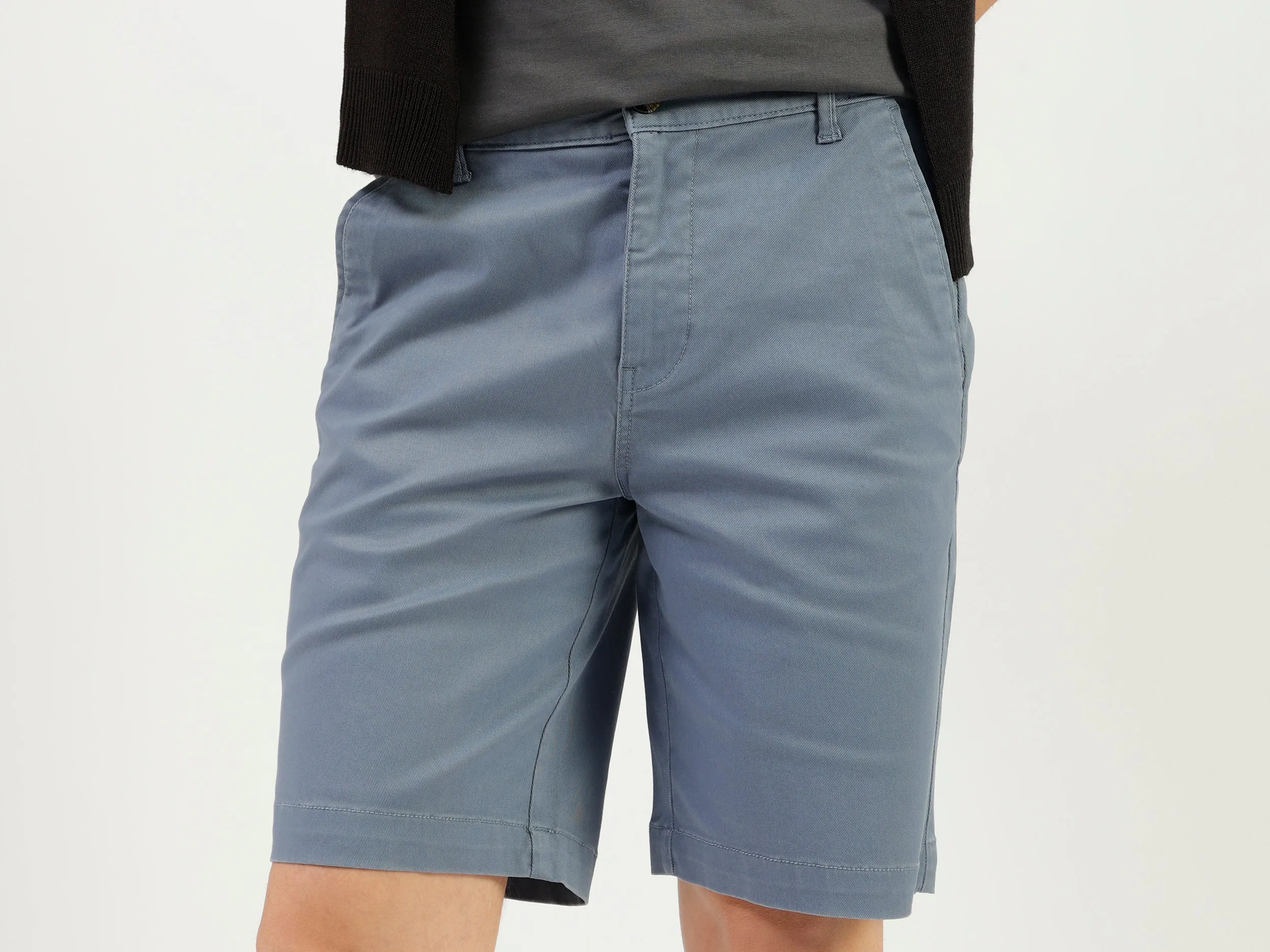 Solid Slim Fit Shorts