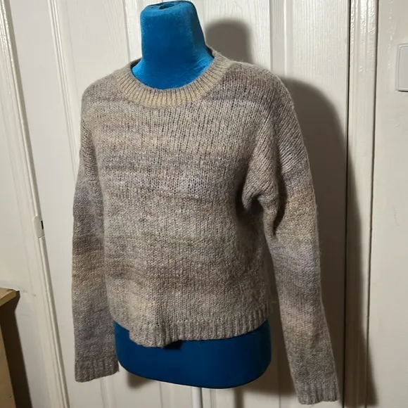 SOMETHING NAVY Cropped Wool Sweater 1 Small Women’s