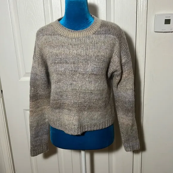 SOMETHING NAVY Cropped Wool Sweater 1 Small Women’s