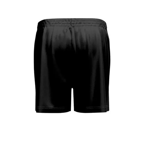 Spartans Black SlimFit HP Split High Thigh Shorts