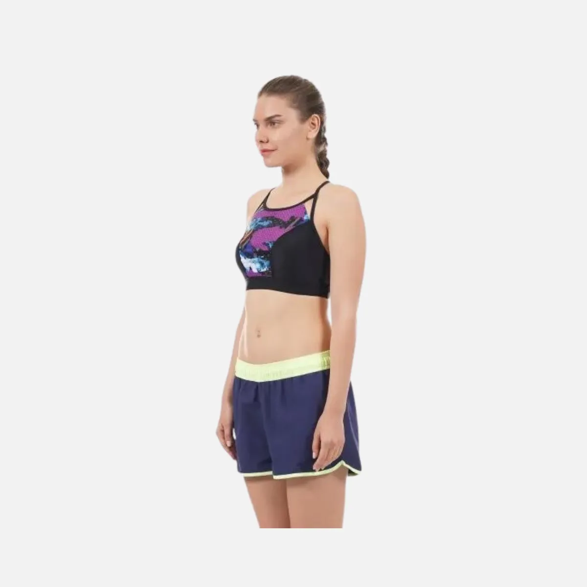 Speedo Water Swim 12-inch Women's Shorts  -Navy/Bright Zest