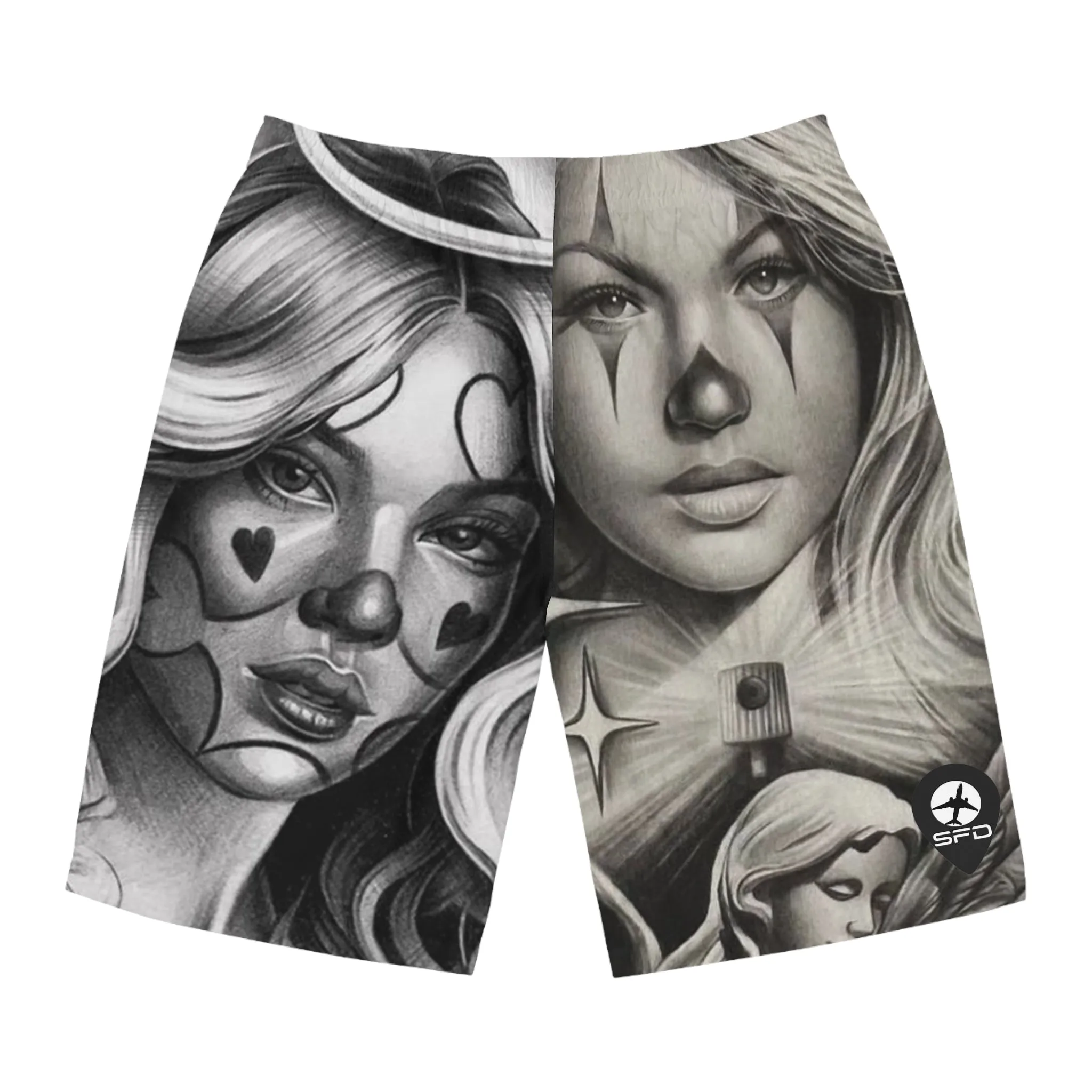 Spray Saints Shorts