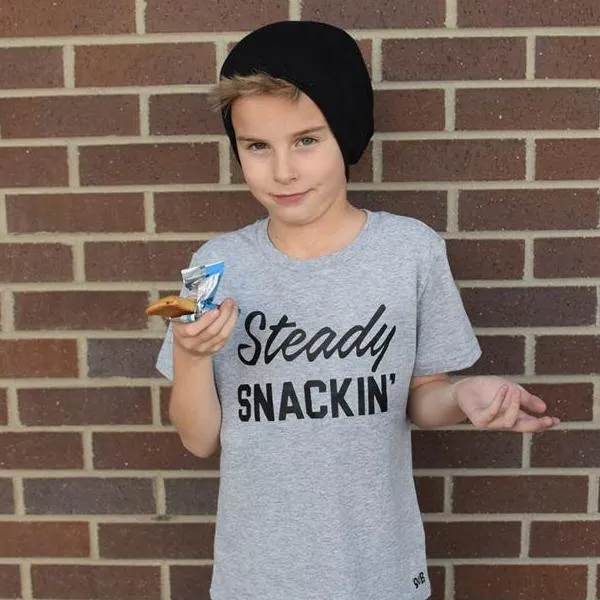 Steady Snackin' Kid's Shirt