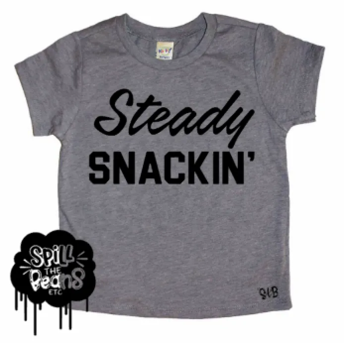 Steady Snackin' Kid's Shirt