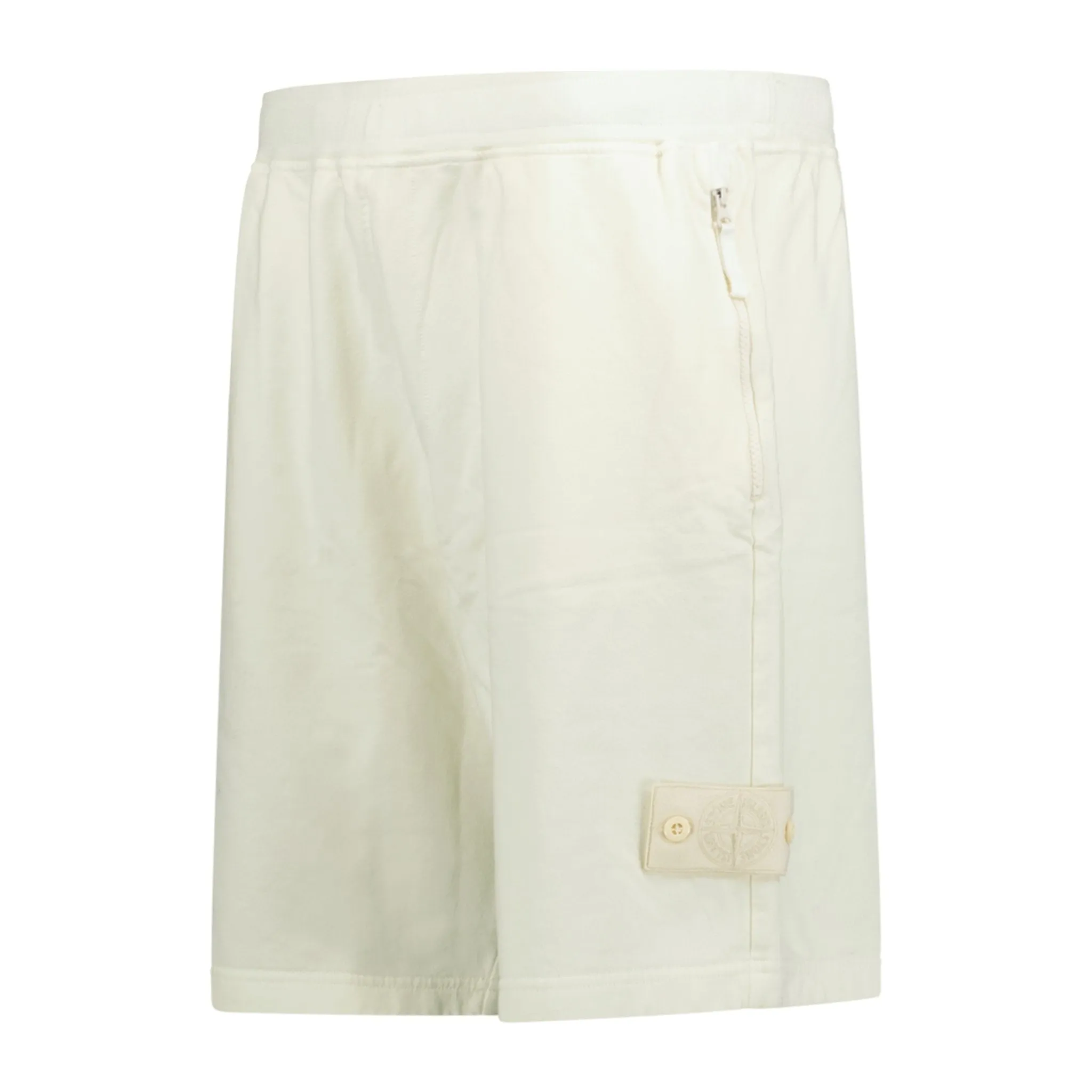 STONE ISLANDGhost Track Shorts White