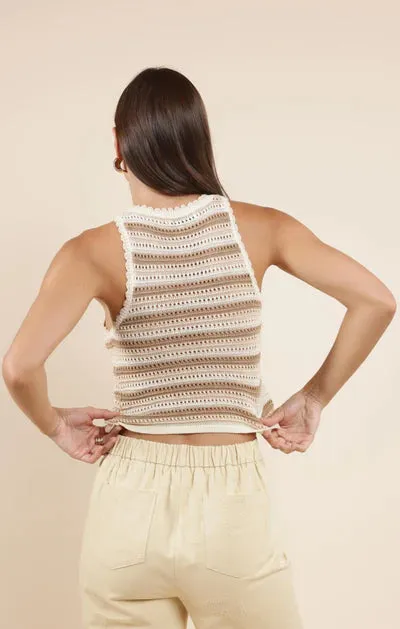 Striped Sweater Tank
