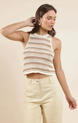 Striped Sweater Tank