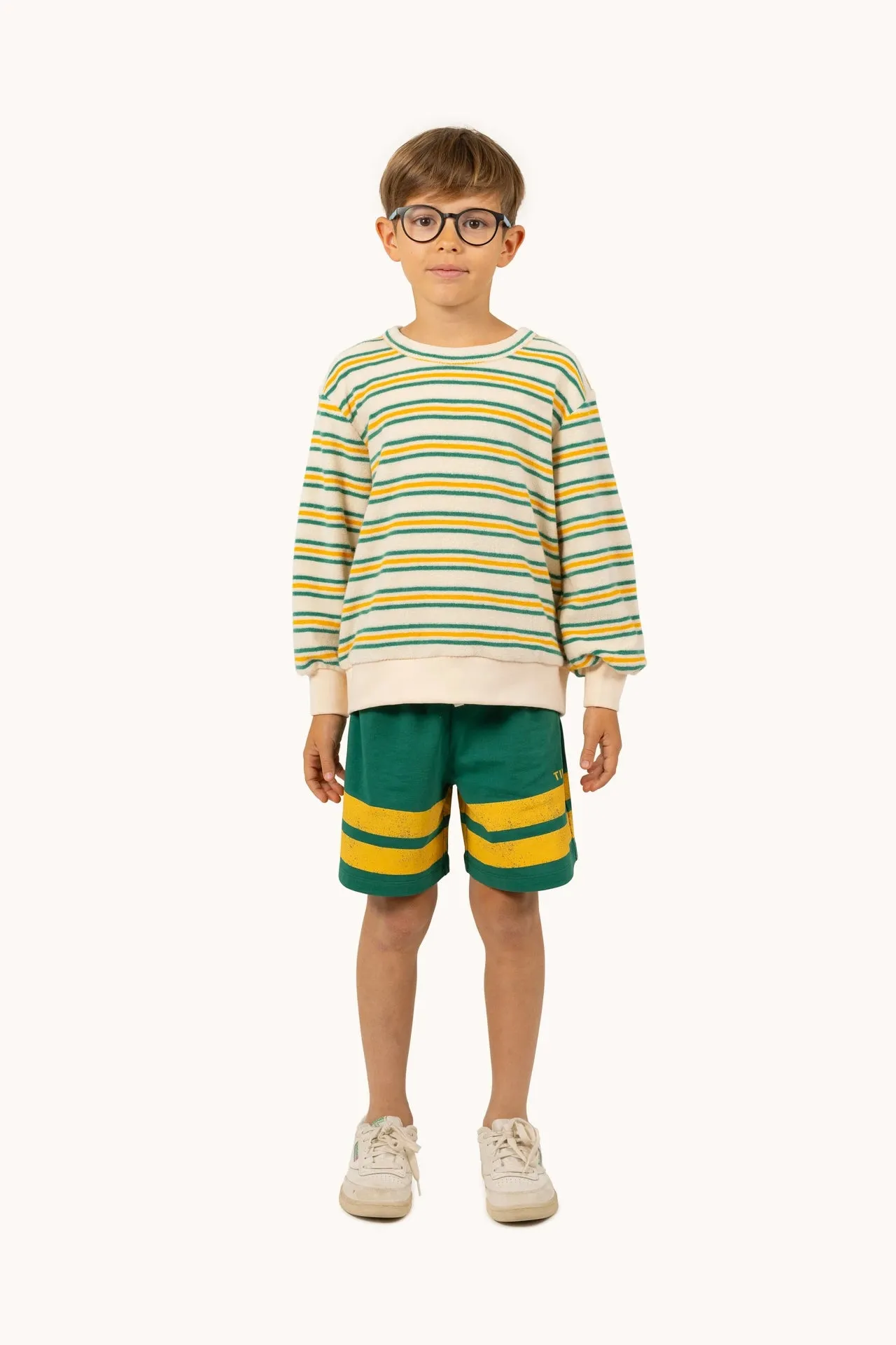 STRIPES LOGO SHORT