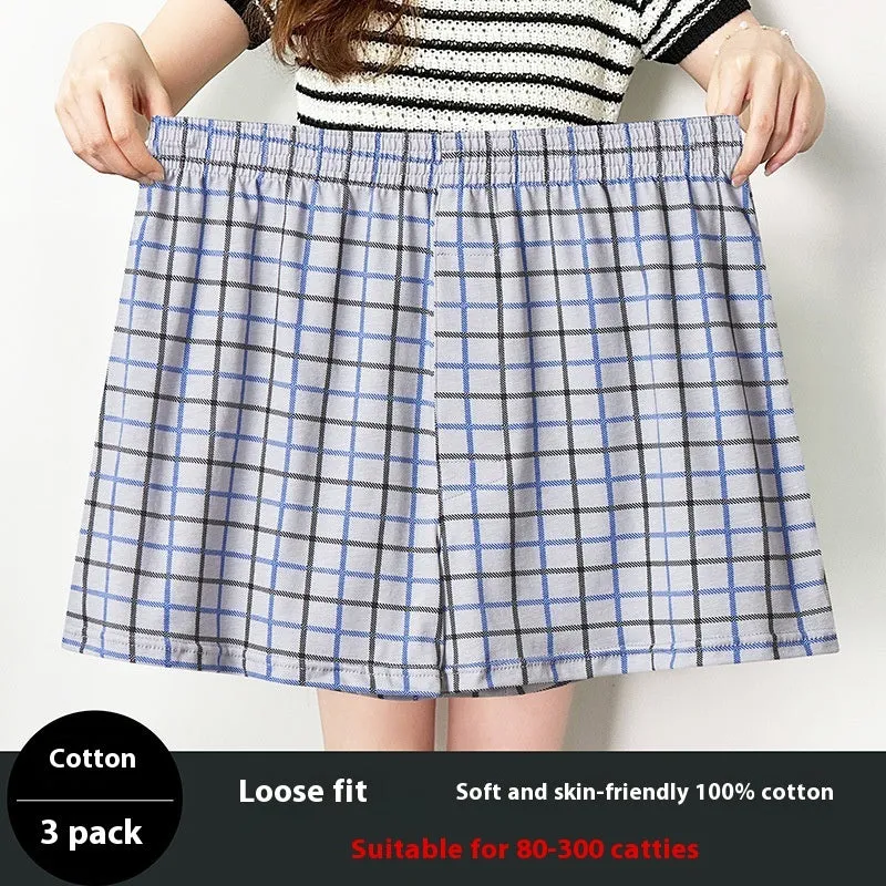 Summer Breathable Fat Boxer Shorts