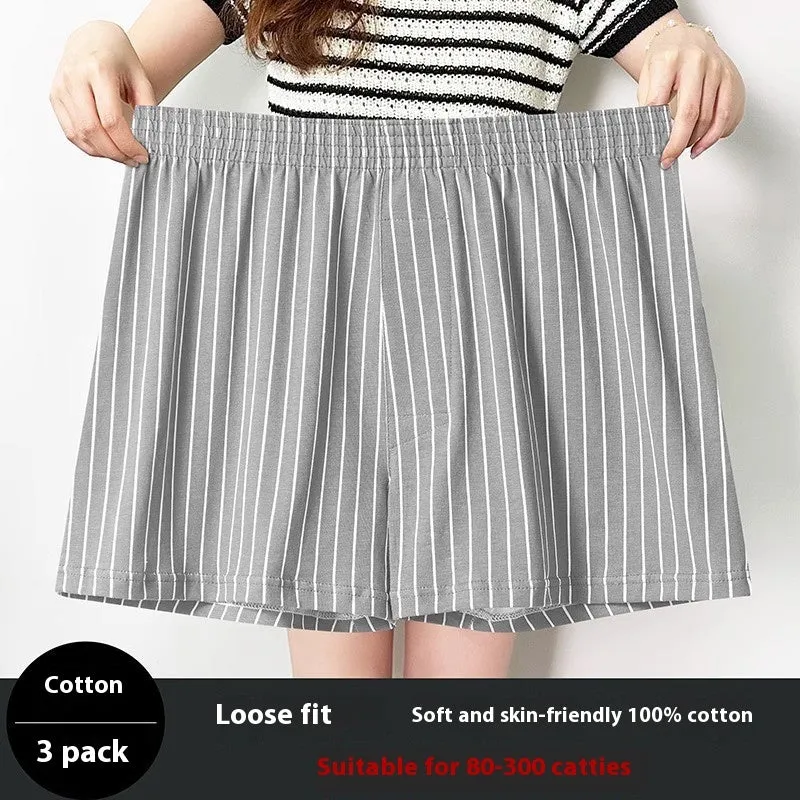 Summer Breathable Fat Boxer Shorts