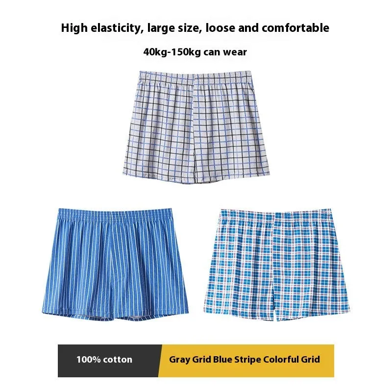 Summer Breathable Fat Boxer Shorts