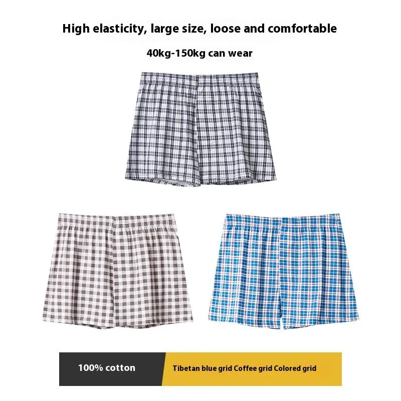 Summer Breathable Fat Boxer Shorts