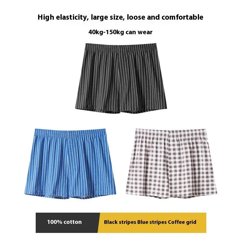 Summer Breathable Fat Boxer Shorts