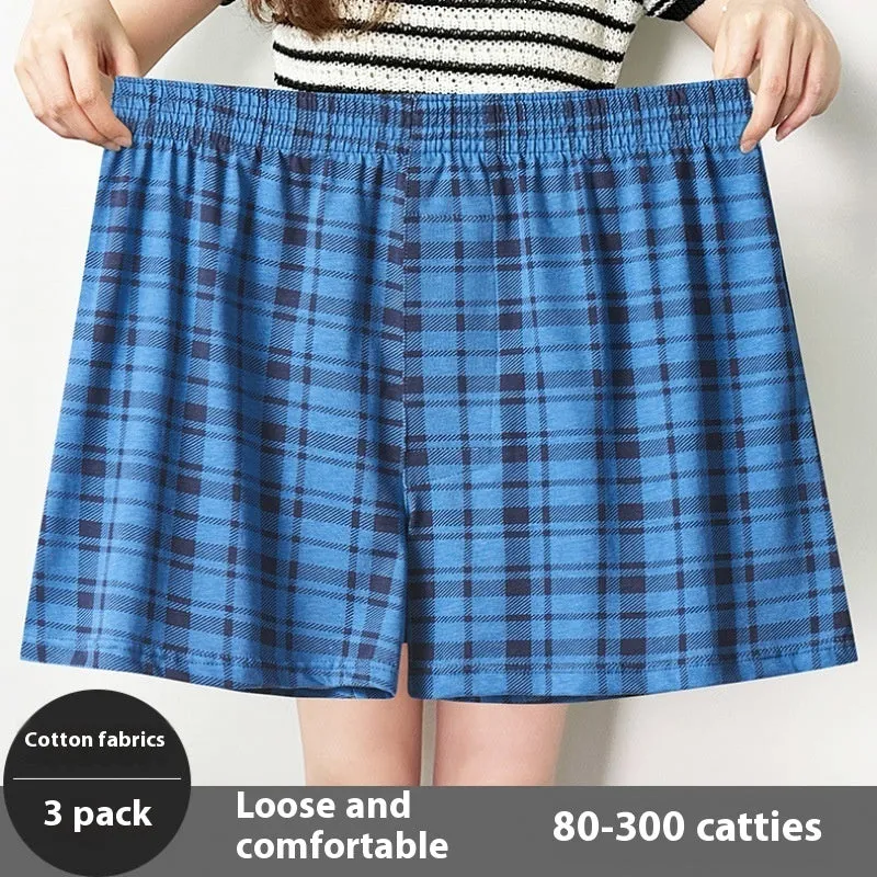 Summer Breathable Fat Boxer Shorts