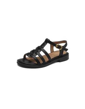 Summer T-strap Vintage Roman Sandals
