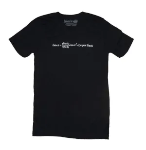 Super Black Math Equation Tee