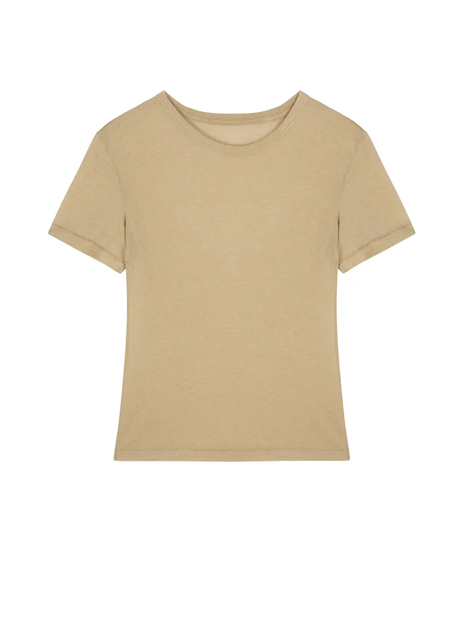 T-shirt / (ESG) JNBY Fitted Lyocell T-shirt