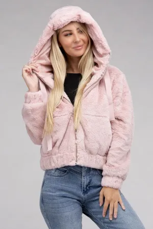 Teddy Fluffy Zip-Up