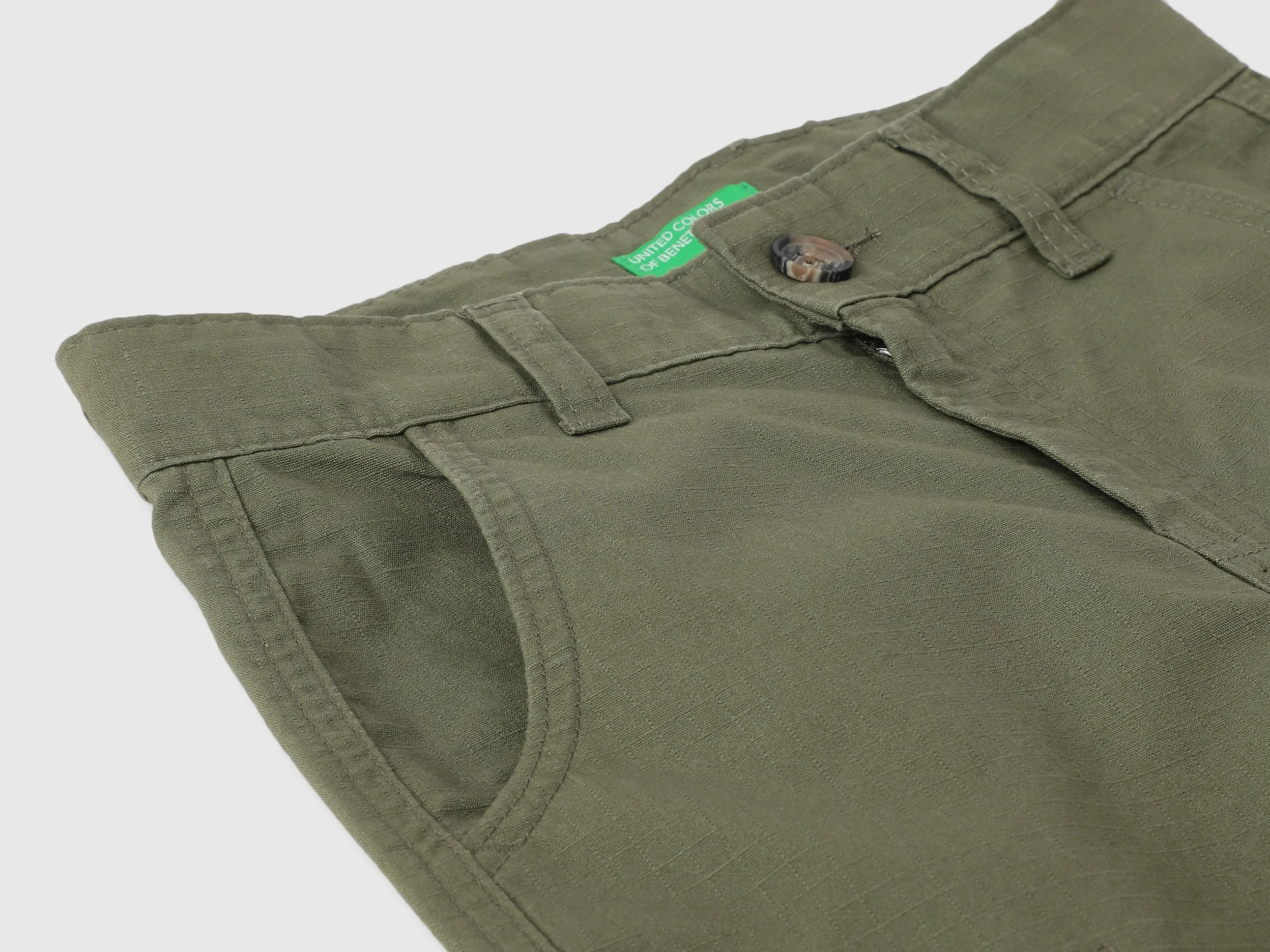 Textured Regular Fit Shorts
