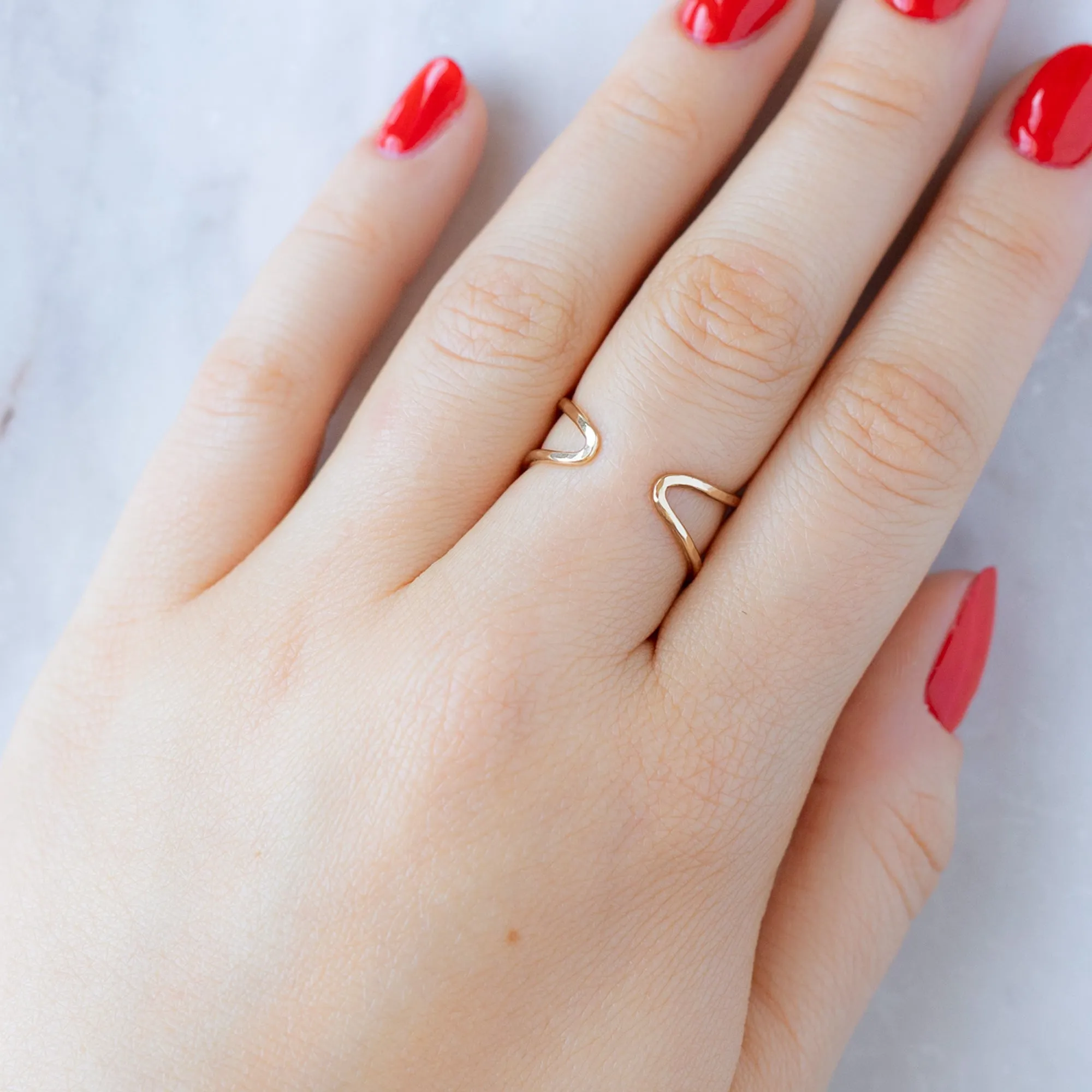 The Arrow Ring | 14K Yellow Gold