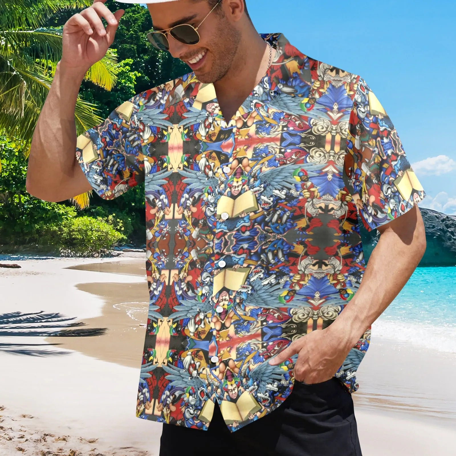 The Book Men's Hawaiian Shirt