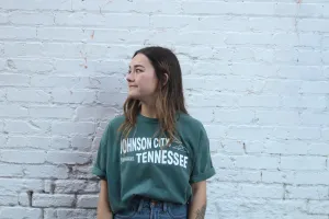 The Generalist Merch: Generalist Johnson City Tee in Blue Spruce