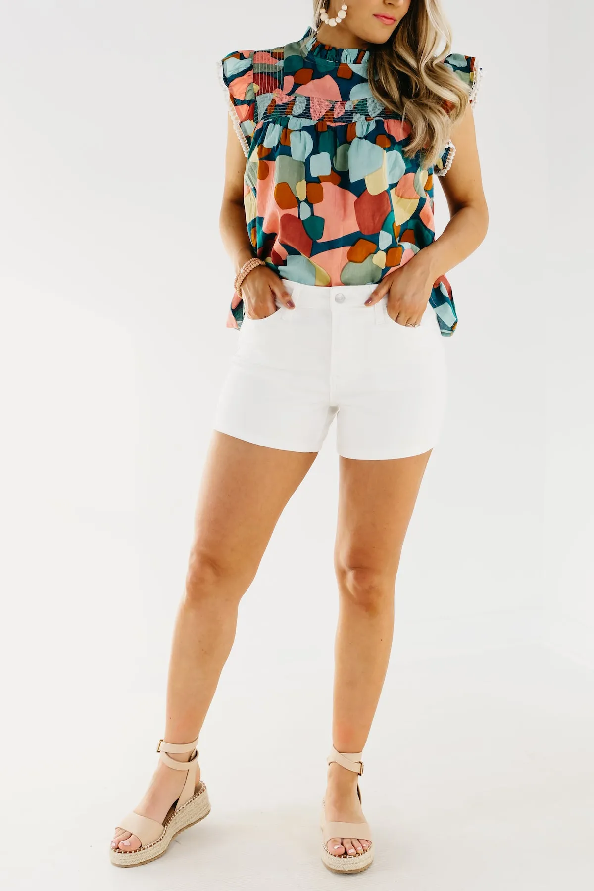 The Lucas High Rise Jean Shorts - FINAL SALE