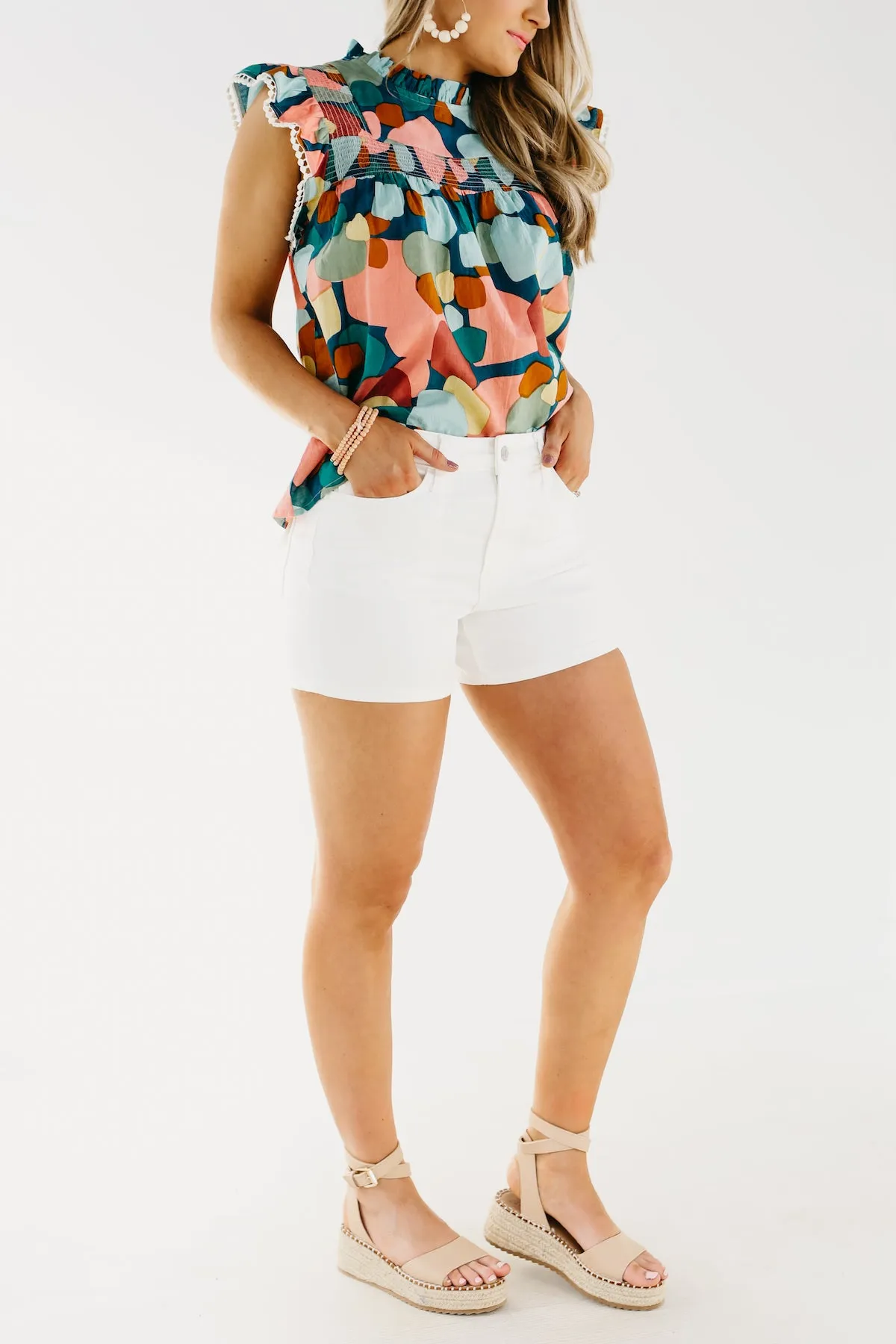 The Lucas High Rise Jean Shorts - FINAL SALE