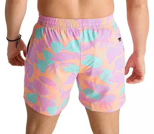 The Posh Palms 5.5” Lined Swim Trunk