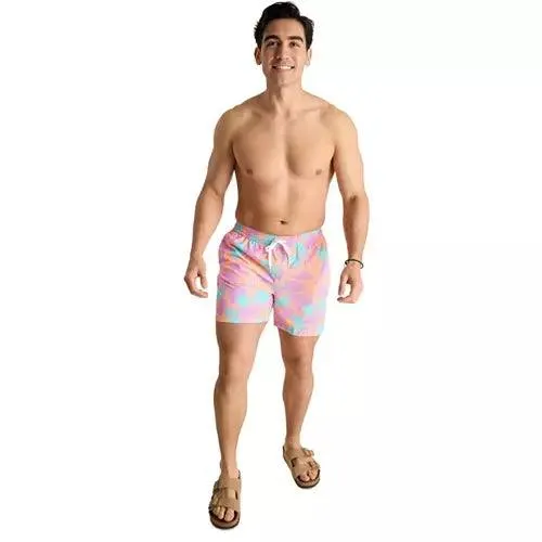 The Posh Palms 5.5” Lined Swim Trunk