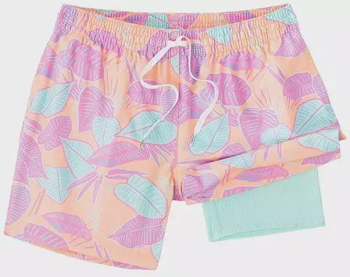 The Posh Palms 5.5” Lined Swim Trunk