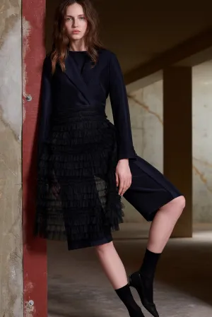 The Slim Bermuda in Lurex Suiting