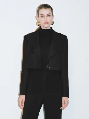 Thick Cropped Blazers
