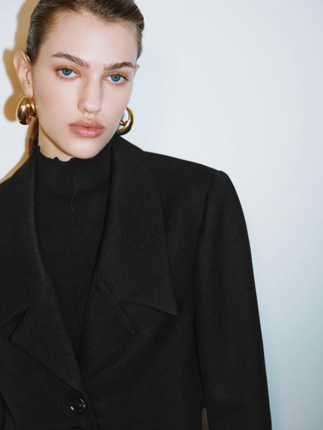 Thick Cropped Blazers