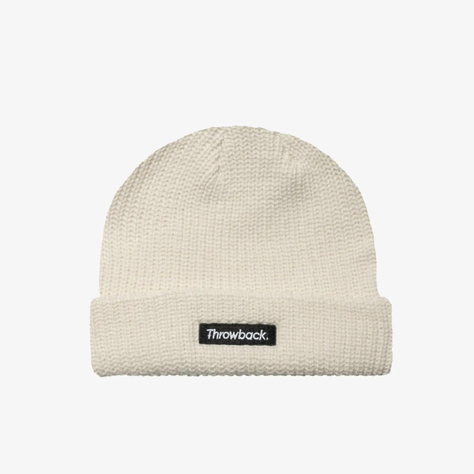 Throwback Icon 2.0 Fisherman Beanie - White Chocolate