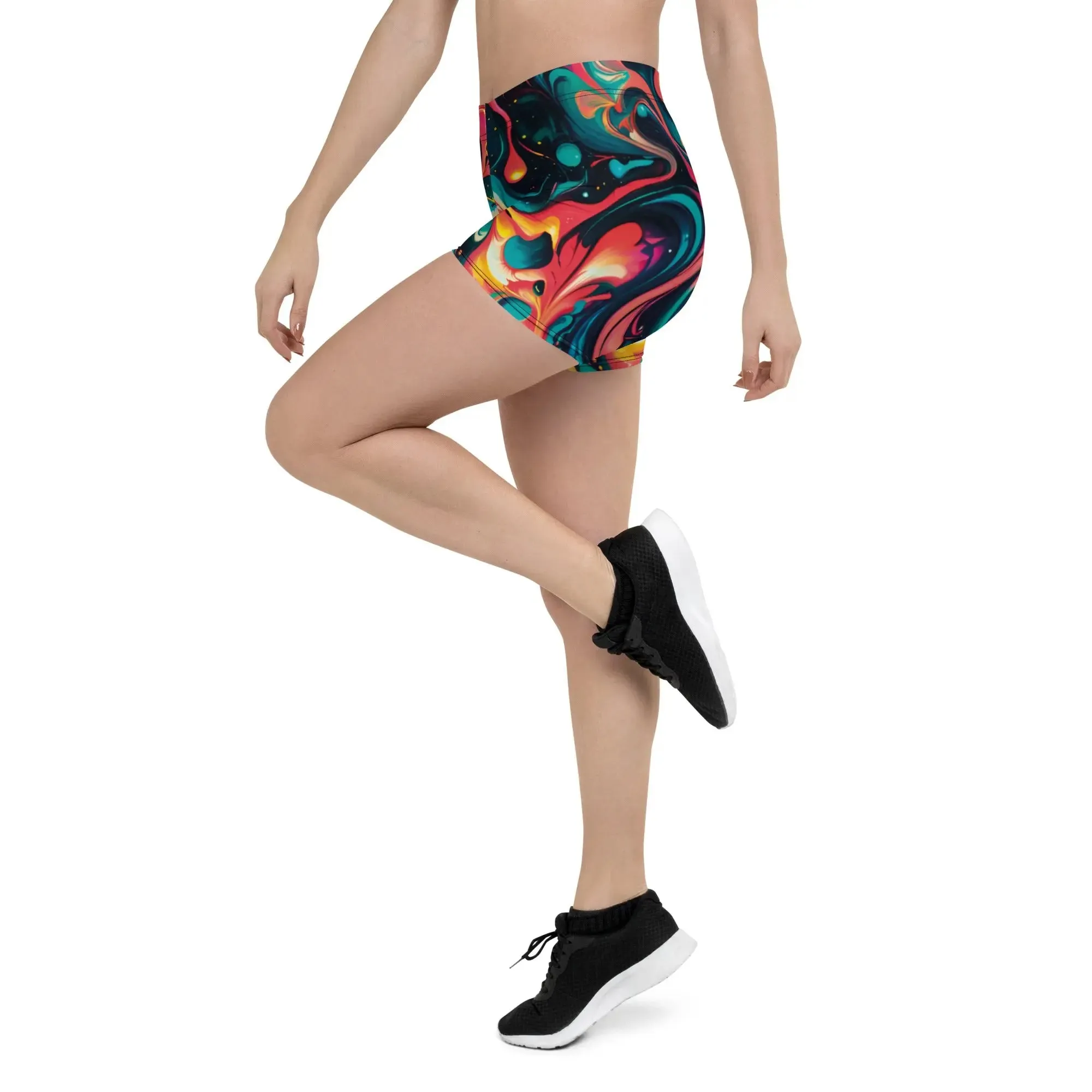 Tight Shorts - Celestial Splash
