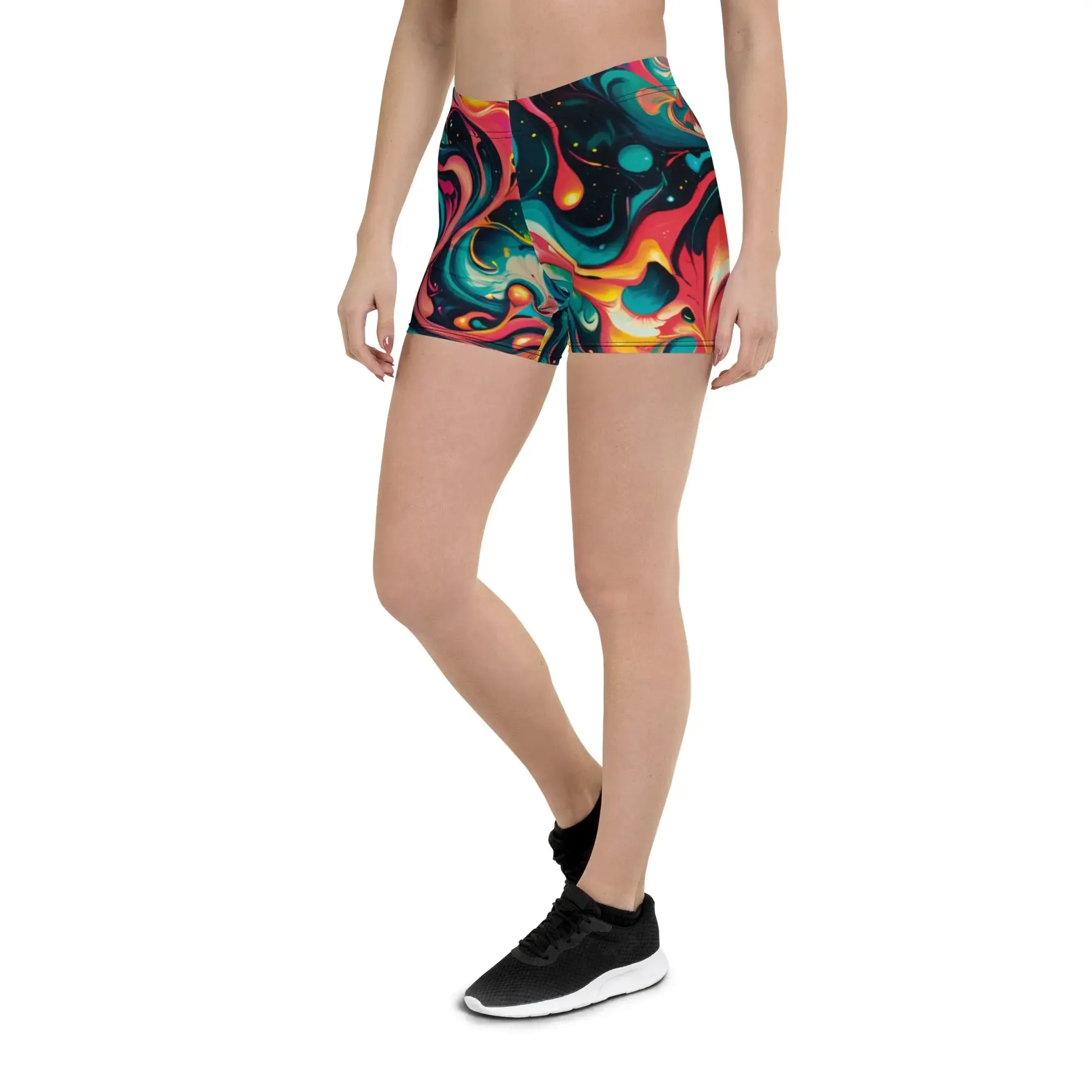 Tight Shorts - Celestial Splash