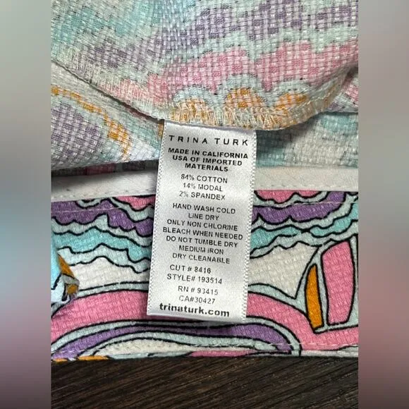 Trina Turk Corbin 2 Shorts Size 4