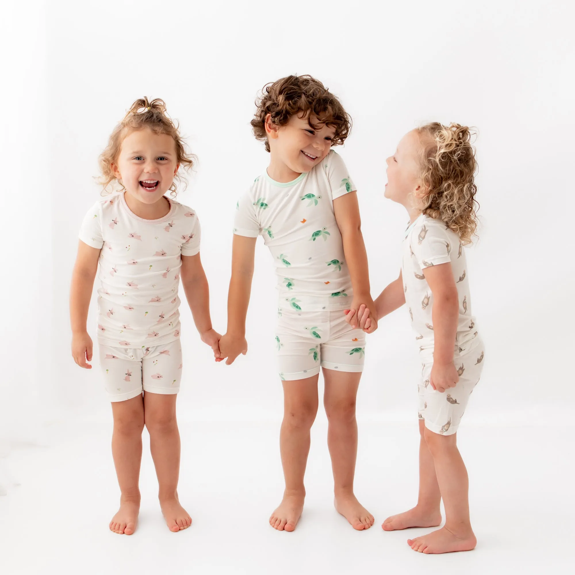Turtle Short Sleeve Pajama Set