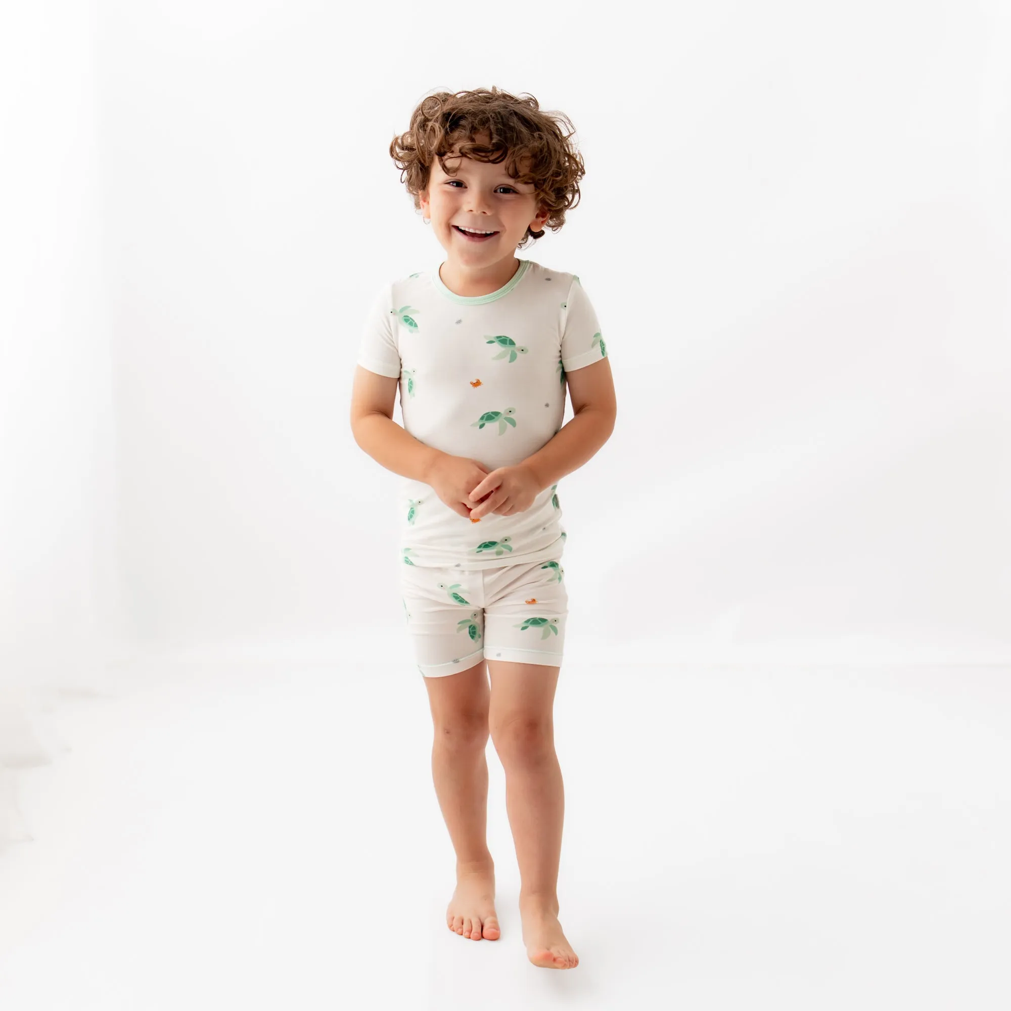 Turtle Short Sleeve Pajama Set