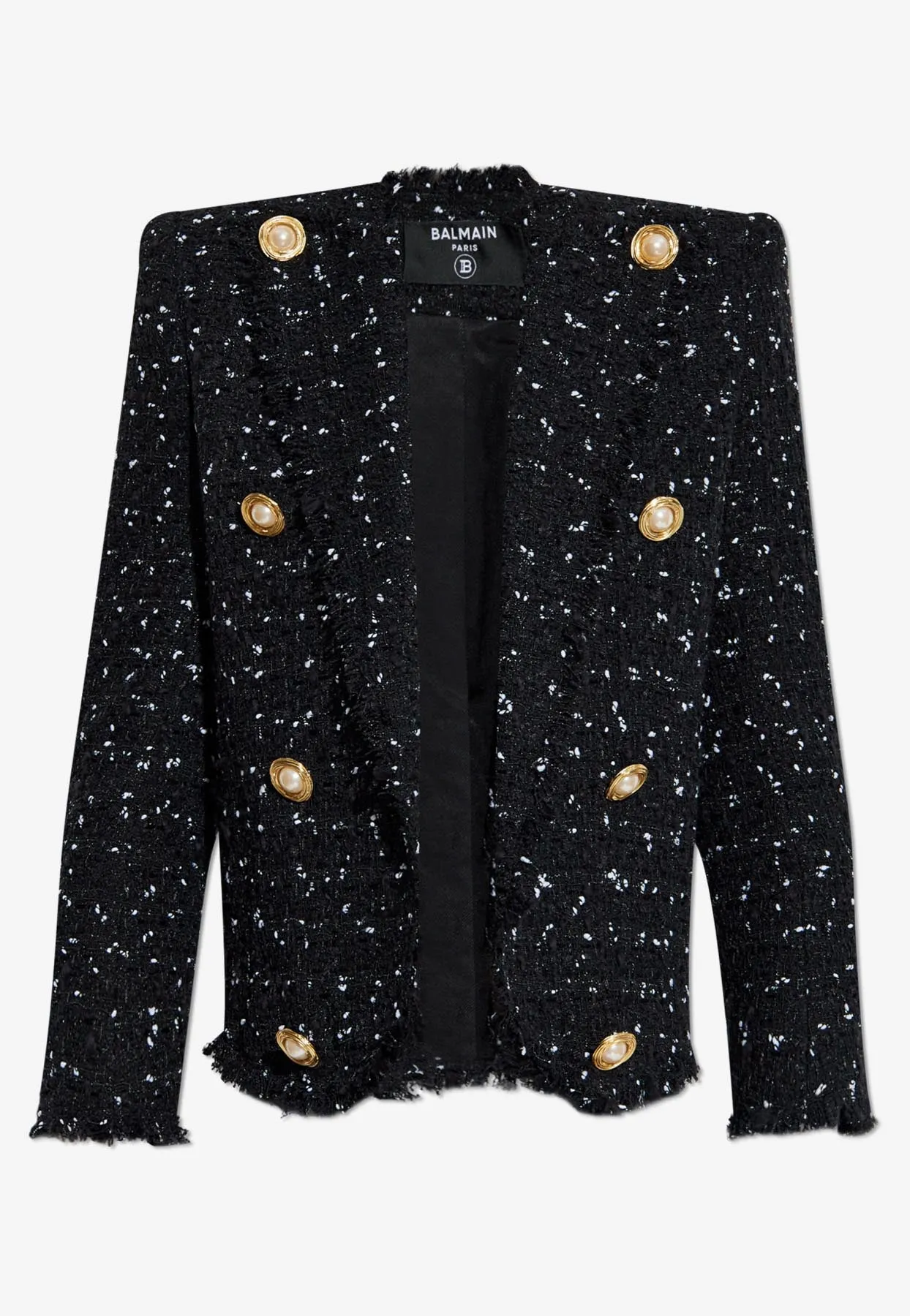 Tweed Cropped Blazer
