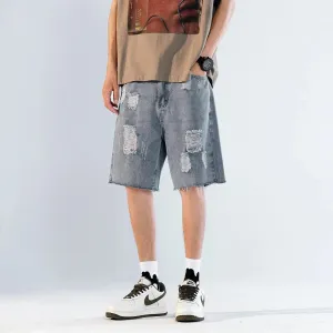 UrbanWave Loose-Fit Denim Shorts