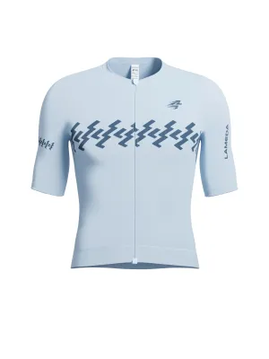Verde Men Cycling Jersey - Mediterranean Blue