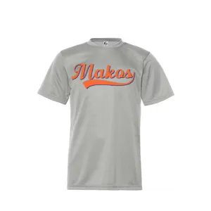 Vintage Makos/ Orange/Gray (Youth & Adult Dri Fit)