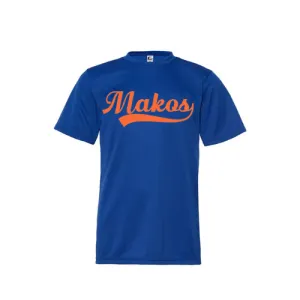 Vintage Makos Royal/Orange (Youth & Adult Dri Fit)