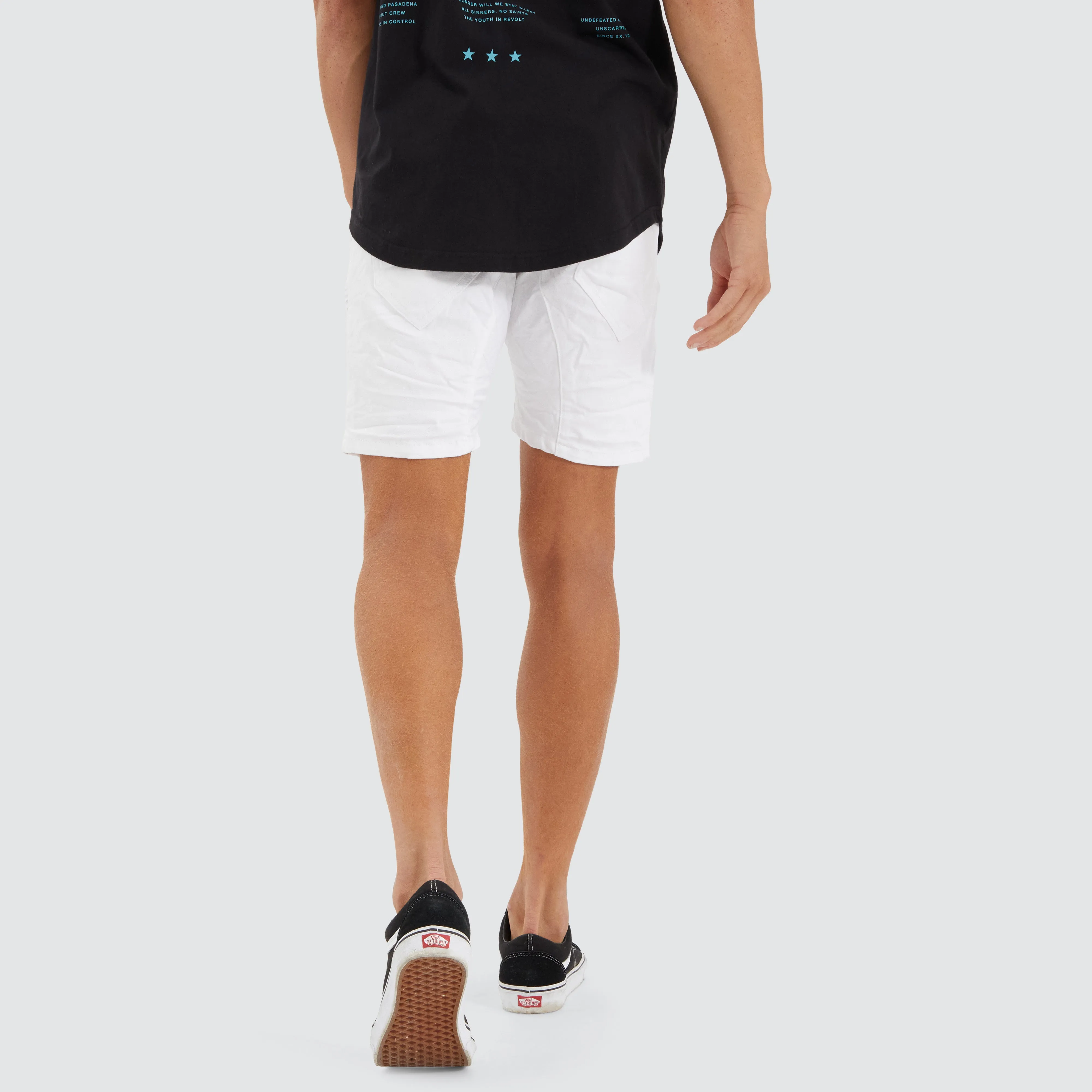 Viper Denim Short White