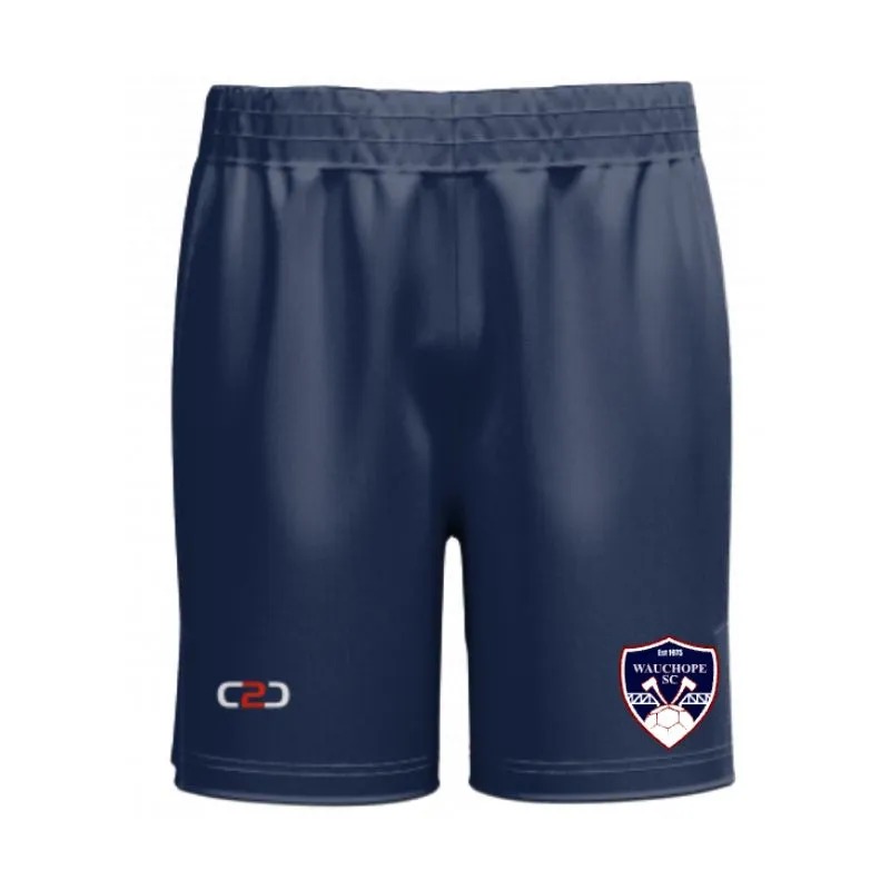 Wauchope Soccer Club SlimFit HP Split Shorts Pro Navy