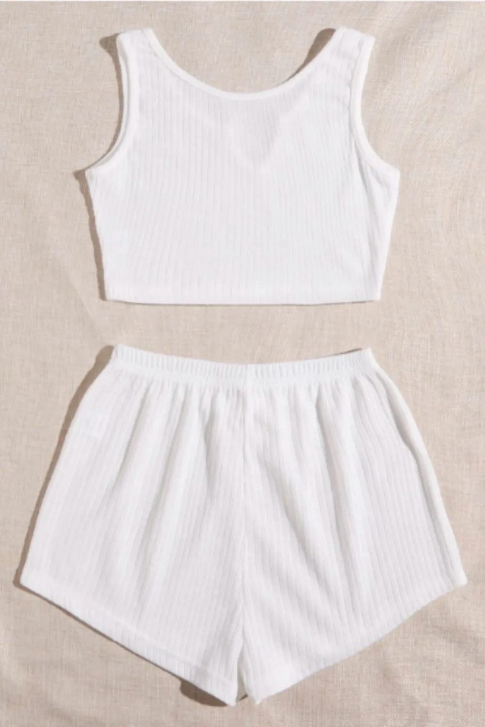White Lounge Set